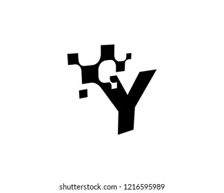 Letter Y Logo Template Design Vector, Emblem, Concept Design, Creative Symbol, Icon