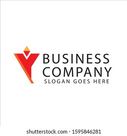 Letter Y logo template design - vector