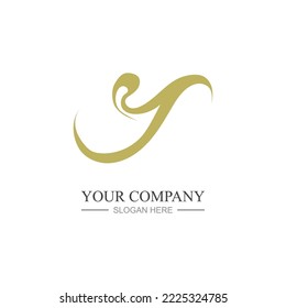 Letter Y Logo Template vector icon design