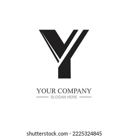Letter Y Logo Template vector icon design