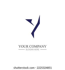Letter Y Logo Template vector icon design