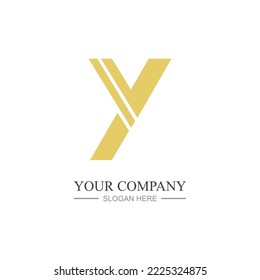 Letter Y Logo Template vector icon design