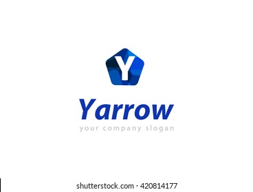 letter Y logo Template for your company
