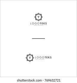 letter Y logo templates
