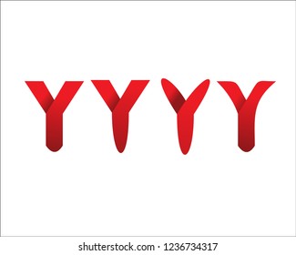 Letter Y logo vector