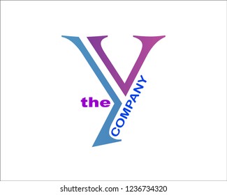 Letter Y logo vector