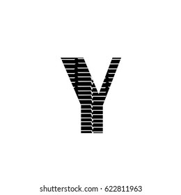 letter Y logo vector