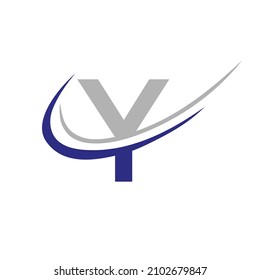 Letter Y Logo Vector Template Modern and Simple Design. Y Logotype For Business And Company Identity, Modern, Flat And Minimalist Template