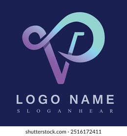 Letter Y logo.Decorative creative typographic icon