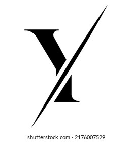 Letter Y Luxury, Beauty and Fashion Logo Design . Monogram Letter Y Logotype Design Vector Template