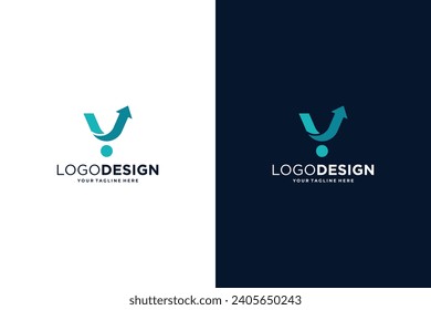 Letter Y marketing, finance, investment and business abstract logo design