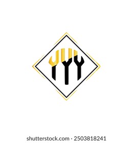 Letter Y minimalist logo and icon design