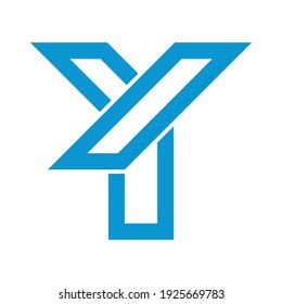 Letter Y Monogram Logo Design