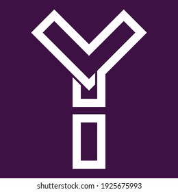 Letter Y Monogram Logo Design