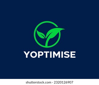 Letter Y Nature Simple Modern Logo