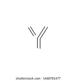Letter Y New Logo Vector