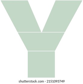 Letter Y Photo Collage Alphabet Collage Stock Vector (Royalty Free ...