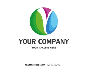 Letter Y Round Logo