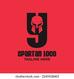 Letter Y Spartan Logo Design Template Inspiration, Vector Illustration.