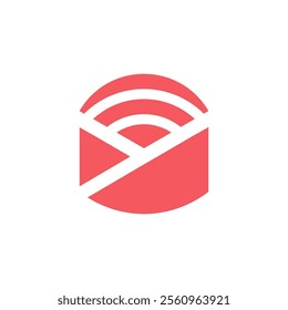 Letter Y, Technology and digital abstract connection wifi logo design