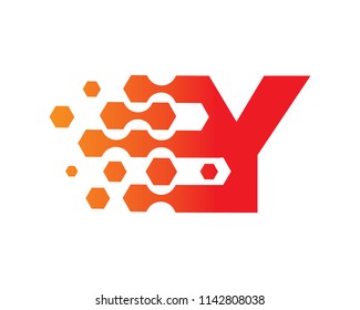 Modelo de letra Y Design Vetor, Emblema, Design de conceito, Símbolo criativo, Ícone