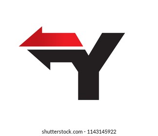 Letter Y Template Design Vector, Emblem, Concept Design, Creative Symbol, Icon