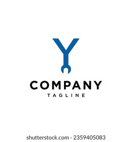 Letra Y Herramientas y logotipo de equipo icono plantilla vectorial.eps