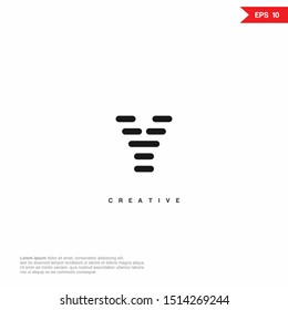 Letter Y unique logo design template. Colorful creative sign. Universal vector icon. Modern logotype symbol