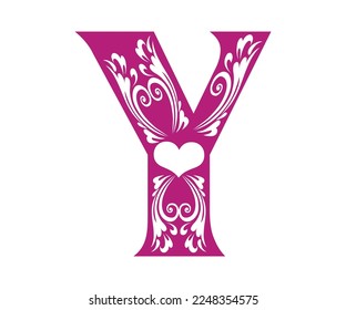 Letter Y, Valentine Alphabet Monogram
Sublimation vector design file, for mug, t-shirt, vase, pillow case. etc