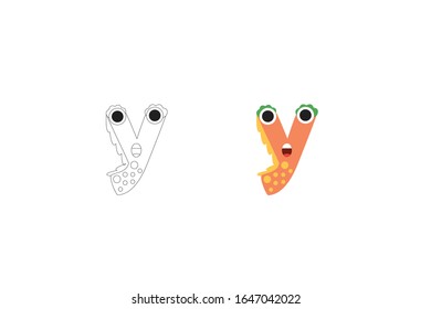 Letter y Vector Icon Illustration Bundle