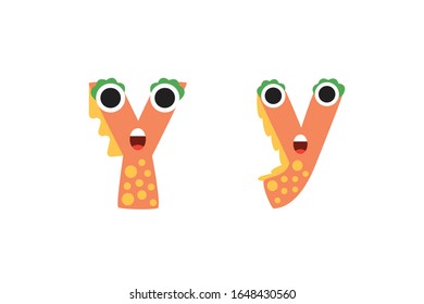Letter Y Vector Icon Illustration
