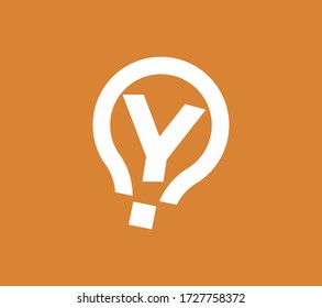 Letter Y vector logo design template.