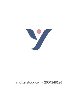 Letter y vector logo design