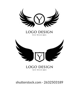 Letter Y wing logo for your brand