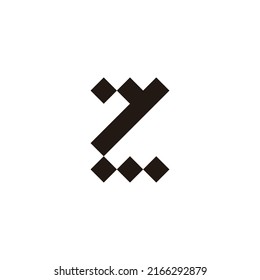 Letra y y símbolo geométrico cuadrado de símbolo simple vector de logotipo