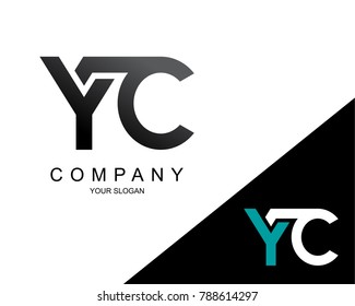 Letter YC Logo Icon Design Template Element