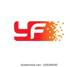 Letter YF Template Design Vector, Emblem, Concept Design, Creative Symbol, Icon
