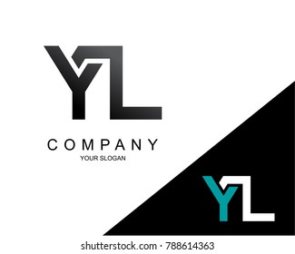 YL Logo monogram with negative space style design template 2768302 Vector  Art at Vecteezy