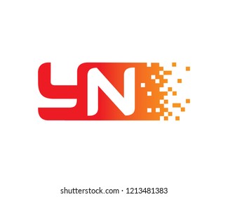 Letter YN Template Design Vector, Emblem, Concept Design, Creative Symbol, Icon