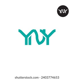 Letter YNY Monogram Logo Design