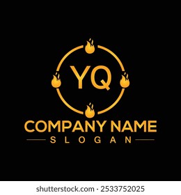 Letter YQ logo design template for your company