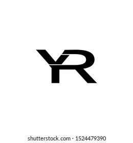 Letter YR New Logo Vector