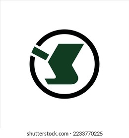 letter ys logo vector template