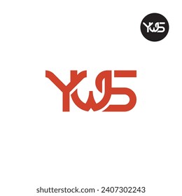 Letter YWS Monogram Logo Design