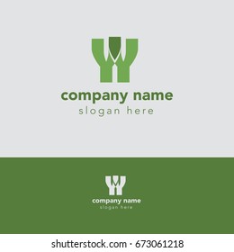 Letter YY Element Logo Template