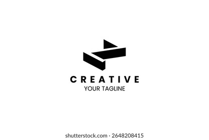Letter Z 3D logo design template for your business