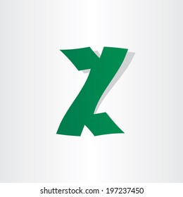 letter z abstract icon design
