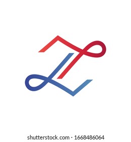 Letter z abstract logo design