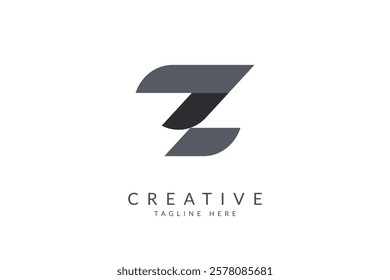 Letter Z arrow logo design