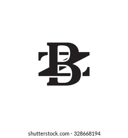 letter Z and B monogram logo